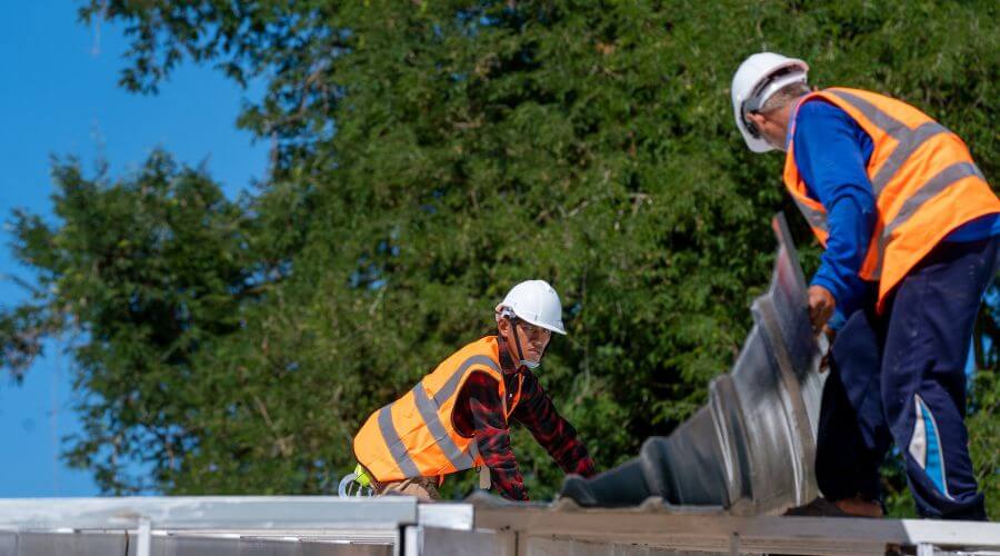 Professional metal roof installation in Kennedy, NY